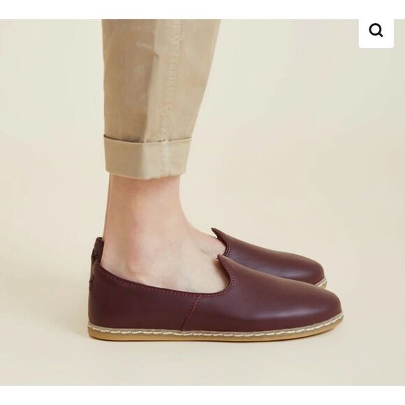 Charix bordeaux leather slip on size 37 excellent condition - Picture 5 of 7